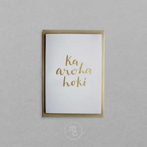 Flowers Gifting: Ka Aroha Hoki Deepest Sympathy Card
