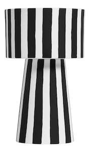 Homewares: Toppu Pot Black and White Large