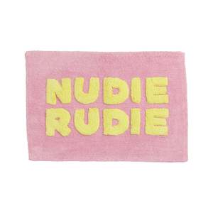 New Arrivals: Nudie Rudie Bath Mat Mini Mauve