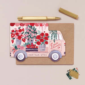 Valentines Day: Truck Load of Love Card