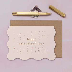 Valentines Hearts Card