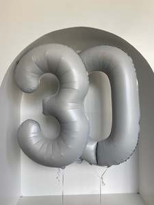 Flowers Gifting: Helium Number Balloons