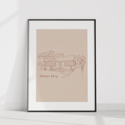 Custom 1: Custom house portrait