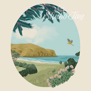 South Island Landscapes: Hickory Bay |  PRINT