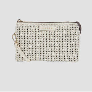 Work: Tilly Crossbody Bag - Sand Fine Braid