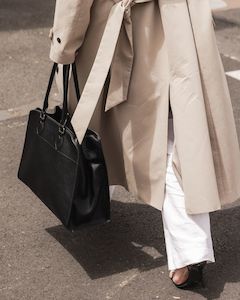 Work: Blaire Tote Bag (Black)