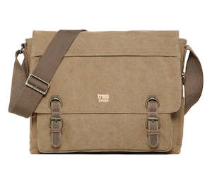 Work: Troop Classic Flap Front Msngr Medium - Brown