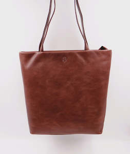 Casual Bags: Large Tote - Toffee