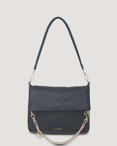 Daria Shoulder Bag (Black Bubble)