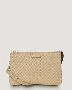 Tilly Crossbody Raffia Stitched Weave