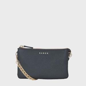 Lily Mini Bag - Black +  Gold Curb Chain Strap