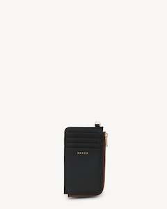 Wallets: Winona Card Holder (Black)