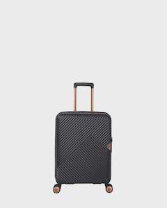 Travel Bag: Saben Medium Suitcase - Black