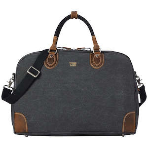 Travel Bag: Classic Large Holdall -Black Wash