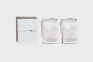 Healthcare: Set of two King Pillowcases in gift box - Ivory