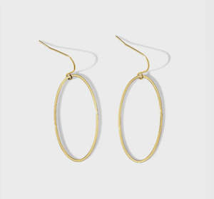 Fabuleux Vous Steel Me Super Link Earrings - Gold