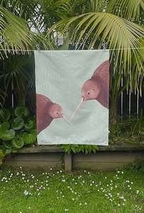 Hansby Design  Kiwi Pair - Tea Towel