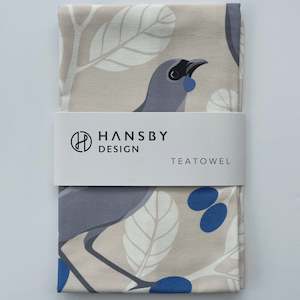 Kitchen Homeware: Hansby Design - Kokako Tea towel