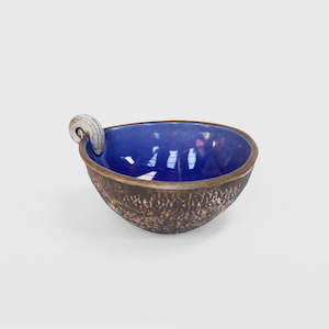 Plates And Platters: Koru Bowl - Blue