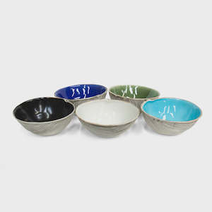 Plates And Platters: Cockle shell Bowl - Blue