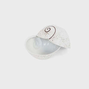 Plates And Platters: Spiral Bowl - White