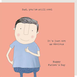 Cards Stationery: Rosie Made a Thing - Not Obvious - Fathers Day Card