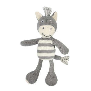Toys: Bowie Stripey Zebra Rattle