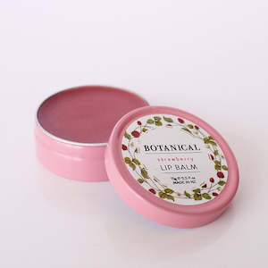Lip Gloss: Strawberry Tinted Lip Balm 15gm Tin