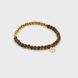Party at the Front Bracelet (Tigers Eye)