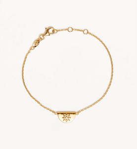 18k Gold Vermeil Lotus Bracelet