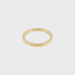 Rings 1: Antique Gold Stacking Ring   Size 7