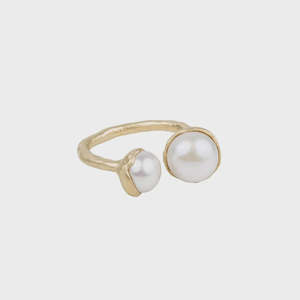 Rings 1: Double Pearl Ring