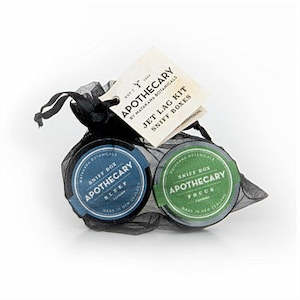 Apothecary Sleep and Focus Jet Lag Kit Bag