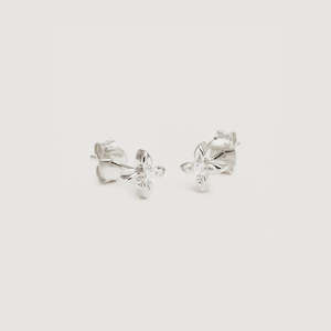 Sterling Silver Live in Light Stud Earrings