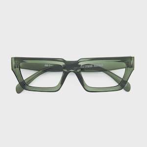 Captivated Eyewear: Jade - Green +1.0