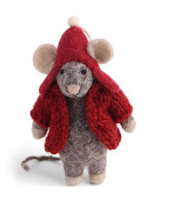 Gry Sif: Grey Mouse Red Jacket