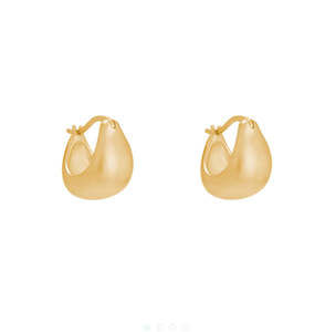 Tresor Hoops Small (Gold)
