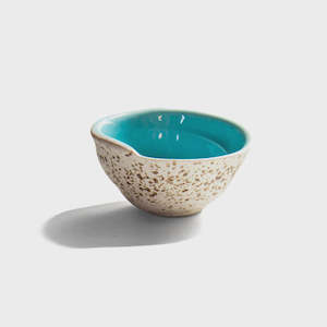 Mcglashen Pottery: Swirl Bowl - Aqua