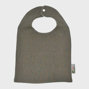 Pretty Kiwi: Bib 100% Linen - Olive