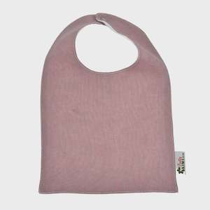 Pretty Kiwi: Bib 100% Linen - Blush