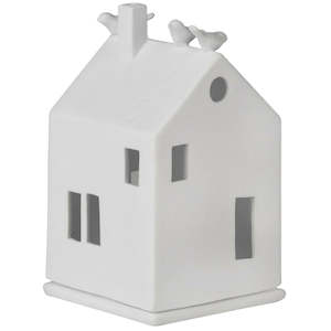 Bird Porcelain Tealight House