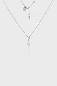 Bianca Necklace - Pearl/Silver