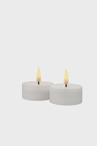 Sirius: SIRIUS Sille Tealights 60*34 S/2 RECHARGEABLE