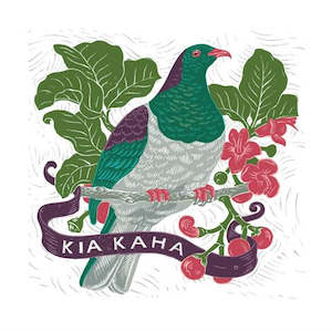 Tanya Wolfkamp: Wolfkamp & Stone - Kereru Native Wood Pigeon - Card