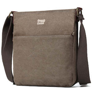 Classic Small Zip Top Shoulder Bag - Brown1