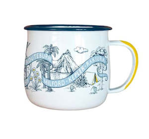 Wolfkamp & Stone - Great Walks - Enamel Mug