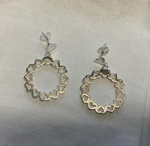 Fv: Love Goes Round Circle Earrings