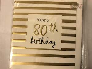 Birthday: Happy 80th birthday