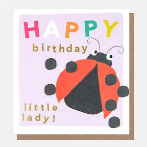 Caroline Gardener - Happy Birthday Little Lady  - Birthday Card