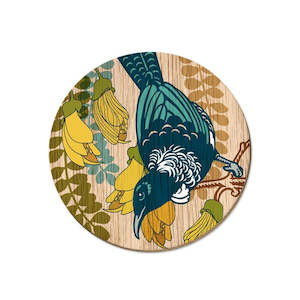 Coasters Place Mats: Wolfkamp & Stone - Screenprint Tui - Coaster